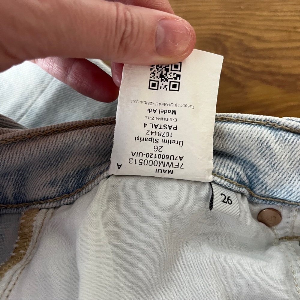 7 For All Mankind Luxe Vintage Ultra High Rise Cropped Jo jeans Maui - 26 - Picture 12 of 12